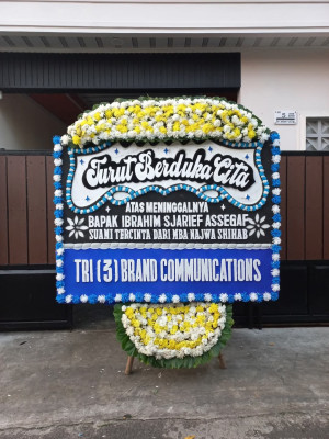 Papan Bunga Duka di Kampar Kiri